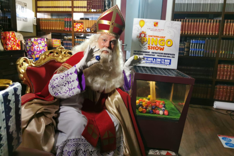 Sinterklaas Bingoshow op zaterdag 21 november en zondag 22 november